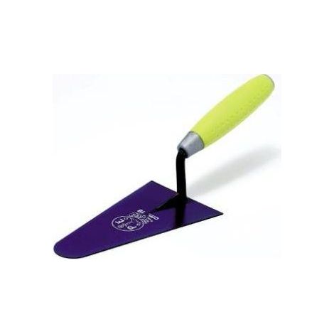 Ancora Pavan Cazzuola Punta Tonda 18 Cm Modello Puglia Manico In Gomma 6 Pz