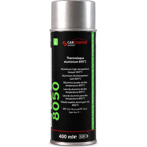 Thermolaque D-8050 Aluminium 800°C pour Échappement pour Carrosserie Automobile (1/3)