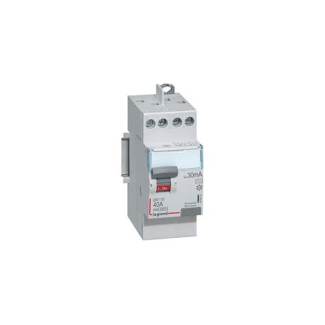 Legrand – Bloc différentiel 25A – Type AC – Sensibilité 30mA – Connexion vis/vis – Conforme norme NF EN 61008-1