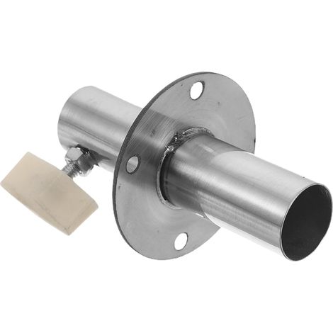 Support de Base Métallique Réglable pour Mannequin Demi-Corps Socle INOX Stable Petit Format Accessoire de Fixation pour Présentation et Merchandising en Magasin de Vêtements (1/5)