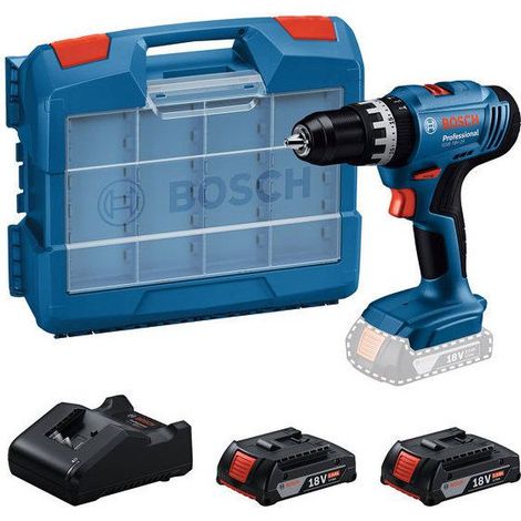 Taladro percutor Bosch GSB 18V-25 azul 18 voltios (1/3)