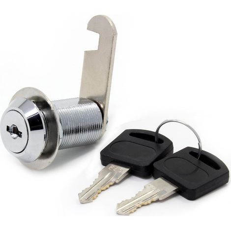 Serrure de boîte aux lettres en acier inoxydable avec clés, verrou de sécurité pour boîte aux lettres et tiroir (1/5)