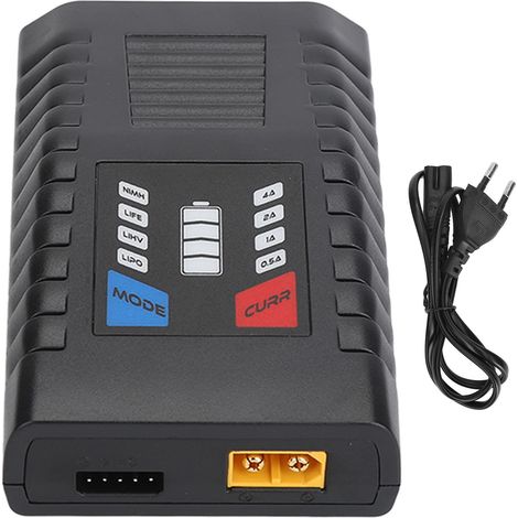 Chargeur équilibreur 50W pour batteries LIPO LIHV LIFE NiMH NiCd, compatible avion RC, prise EU 100‑240V (1/5)