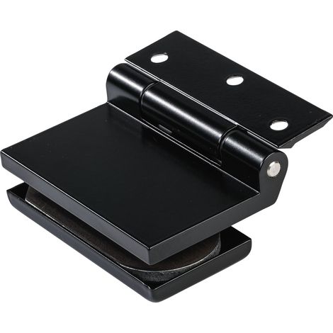 DORMA-Glas Türband m. Rahmenteil Junior Office Classic 12.091, schwarz RAL9005 (1/3)