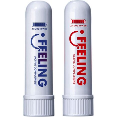 2 Bâtons Énergétiques Rafraîchissants Actifs, Sticks Anti-Vertiges Portables (1/5)