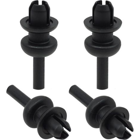 Fixations Agrafes Plage Arrière, OEM 699218, Lot de 4 clips plage arriere Remplacement Compatible avec Peugeot/Citroen, Clips de Fixation de Cintre de Chaîne de Voiture, Clips Chaine de corde (1/4)