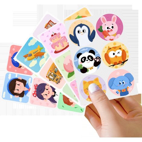 10 Stickers Anti-Moustiques pour Enfants - 360 Patchs Répulsifs Naturels à l'Huile Essentielle de Citronnelle - Idéal Intérieur et Extérieur (1/5)
