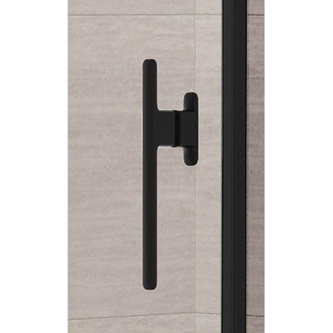 Royal plaza Hendra poignée complète rectangulaire 24x2x3 cm noir mat