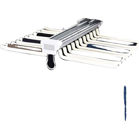 Organizador de pantalones, estructura de aleación de aluminio, soporta hasta 15 kg, dimensiones 58,8 cm x 45,8 cm, apto para pantalones, uso multiusos. (1/5)