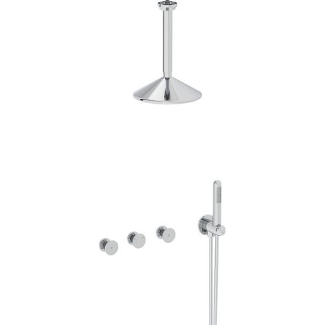 VITRA A42777 Système de douche Liquid avec pomme de douche
