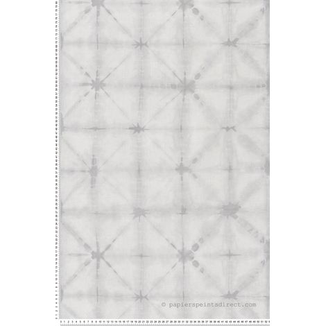Papier peint Géométrique Gris Cuisines & Bains Lutèce