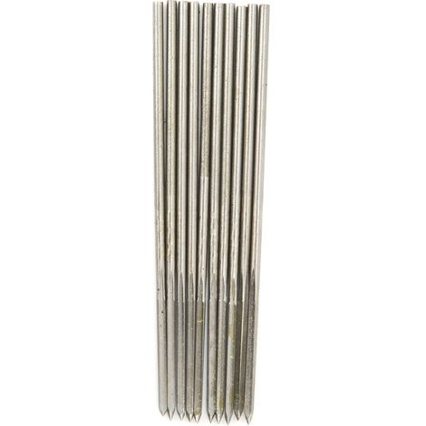 10 alésoirs machine Ø1,2mm, carbure haute dureté, outil de fraisage pour mandrin, précision CNC, lot de 10 pièces (1/5)