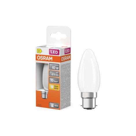 Lámpara Osram star classic b40 3.4W 470 lúmenes