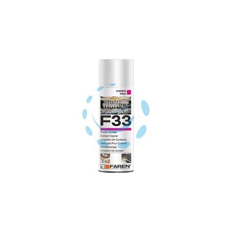 PULITORE DISOSSIDANTE PER CONTATTI ELETTRICI F33 - ml.400