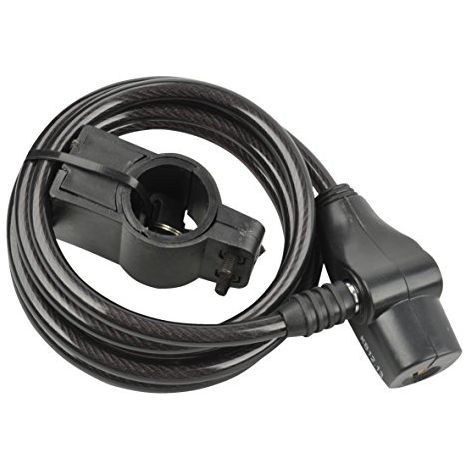 FISCHER FAHRRAD 85849 Lucchetto a cavo Nero Lucchetto a chiave (1/4)