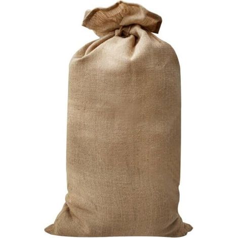 Sac en toile de jute 10774cm double fil adapté aux légumes et au jardinage sac en toile de jute adapté à la couverture végétale, 1 pièce (1/5)