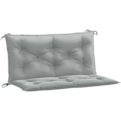 Maison Exclusive - Gartenbank-Auflagen 2 Stk. Melange Hellgrau 10