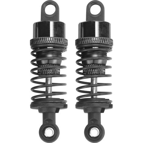 2 amortisseurs métalliques RC réglables 65mm amortisseurs pour Slash 2WD/HPI/Tamiya Noirs (1/5)