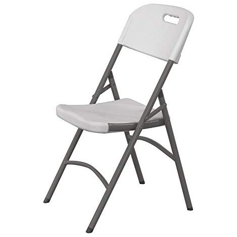 Sedia pieghevole per catering, bianca, fino a 180 kg - Hendi 810965 (1/3)
