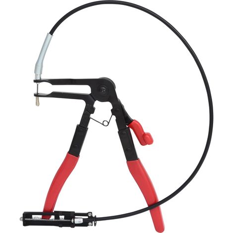 KS TOOLS Tenaza para abrazaderas de manguera con cable Bowden 650 mm - 115.1041 (1/5)