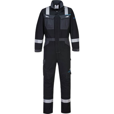 Feuerhemmende Wx3 Overall Farbe: Schwarz Größe L - Portwest