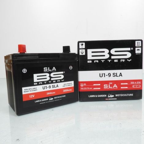 Batterie SLA BS Battery pour auto U1-9 / 12V 28Ah Neuf (1/4)