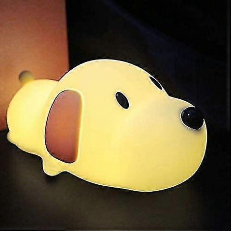 Veilleuse pour bébé, veilleuse LED rechargeable avec interrupteur tactile, veilleuse portable en silicone pour chambre de bébé, chambre à coucher, salon, camping, pique-nique (1/5)