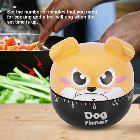 Minuteur de cuisine mécanique générique, compteur manuel pour (1/5)