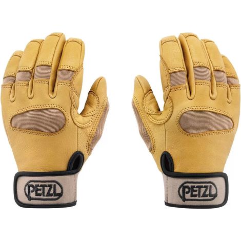 Petzl Cordex Plus Handschuhe in Hellbraun, Größe XL