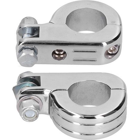 Pince de montage de repose-pieds de protection de moteur, 2 pièces, accessoire de conduite en alliage d'aluminium adapté pour Honda (1/5)