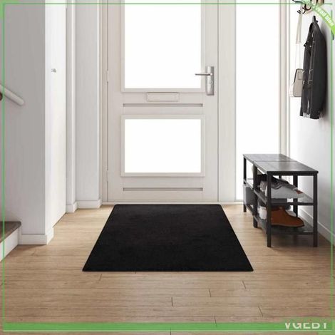 42011414 Tapis Couloir Noir 100 x 300 cm (1/5)