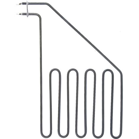 Elemento riscaldante elettrico per stufa da sauna, componente elemento riscaldante per sauna a calore dritto in acciaio inossidabile (SAV-2500W), A