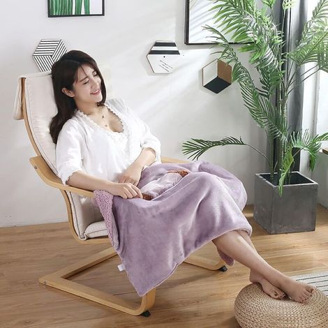 USB heated winter blanket, small electric flannel blanket, heated blanket, thermal knee blanket, waist blanket for home, office, sofa, chair (1/5)