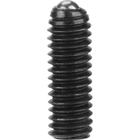 Piston A Bille - Acier Au Carbone - Filetage M4x12 - Pour Appareils Mecaniques Et Machines Automatiques - Lot De 10 (1/5)