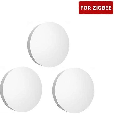 3x Interrupteur intelligent à bouton-poussoir Tuya ZigBee avec télécommande sans fil, commande marche/arrêt et liaison multi-scènes (1/5)