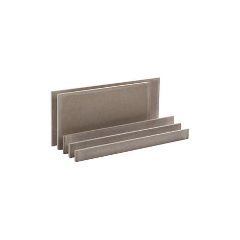 Plaque réfractaire coulée (GussSchamotte) 1200 x 500 x 25 mm