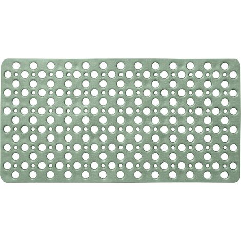 TAPPETO PER LA DOCCIA IN DELICATO COLORE SALVIA 74X36 CM