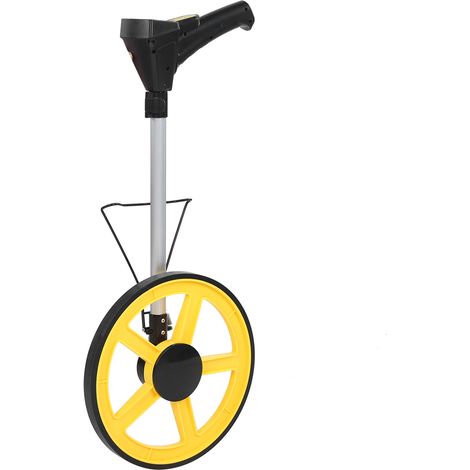 Roue de mesure à compteur numérique, télémètre à roue avec affichage LCD, conversion métrique/pouces, outil de mesure de distance pour chantier et jardin (1/5)