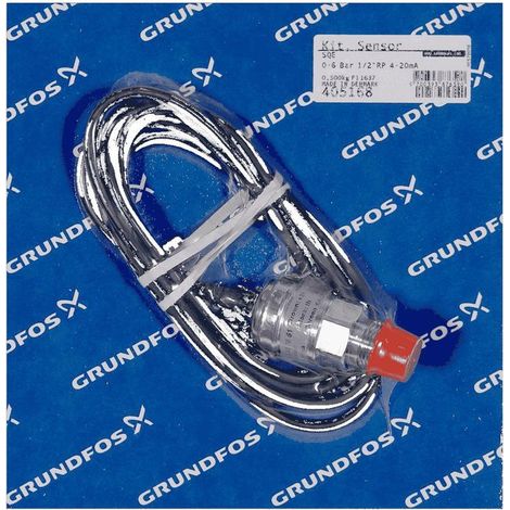 GRUNDFOS Accesorio para bombas sumergibles Kit de sensor CU301 0-6bar 4-20mA, 405168