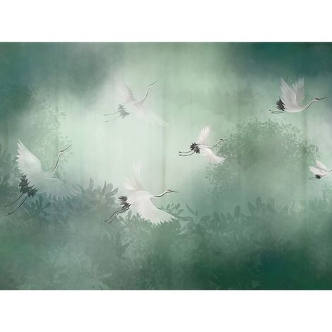 Poster Thème Cranes - 360 x 270 cm (1/3)