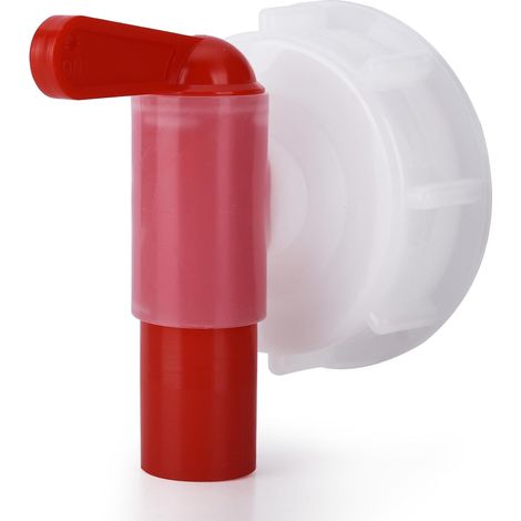 Robinet doseur DIN51 - AH 23/51 HF Robinet de vidange pour bidons de 5 L et 15 L avec filetage extérieur DIN 51 de 54,5 mm, adapté aux aliments, bec verseur (1/5)