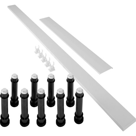Mira Flight Shower Tray Panel Riser Kit Feet Low Rectangular Easy Plumb 1200mm
