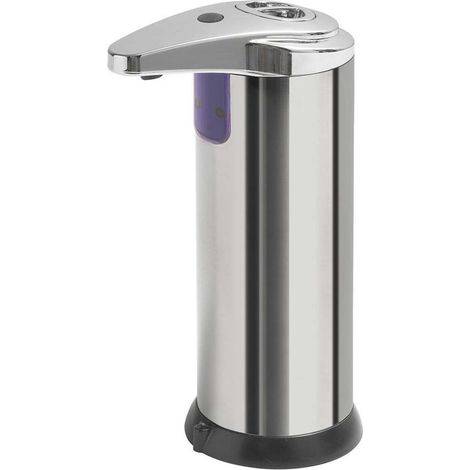 Aqualine - Dispenser di sapone da appoggio, acciaio inox lucido 06672