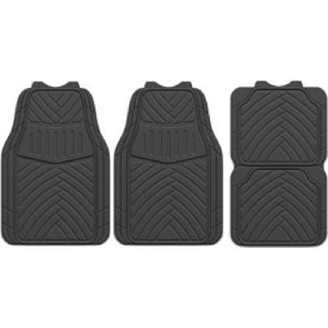 Tapis PVC decoupables x4 - Incar noir