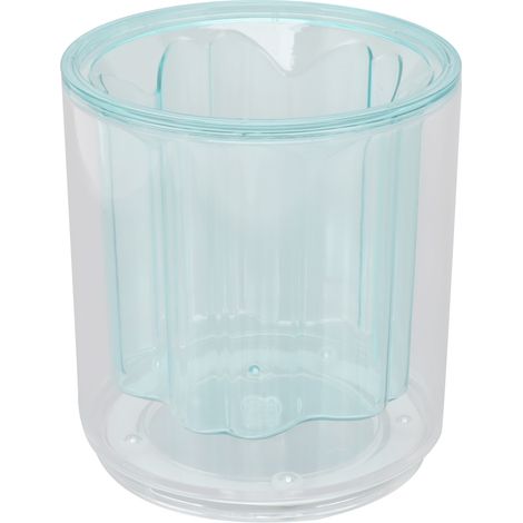 Porte-stylo rotatif, organisateur de bureau, PS, décoration intérieure, pour cosmétiques et crayons, vert (1/5)