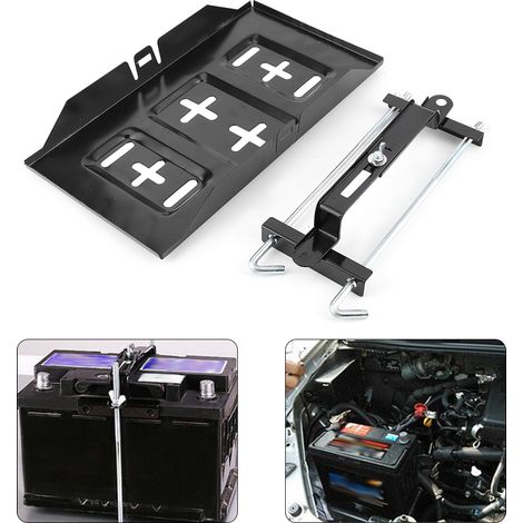 Batteriehalterungs-Set mit Halteklammer, 27 cm (1/5)