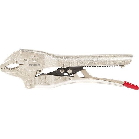 Mordaza Grip Automática Bocas Curvas Chr-V 165mm RATIO PRO