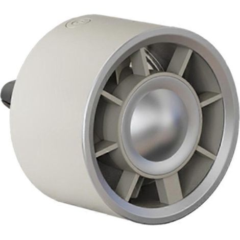 Ventilateur de sortie d'air pour climatiseur de voiture, mini ventilateurs avec éclairage d'ambiance coloré à dégradé pour climatiseur de voiture (1/5)