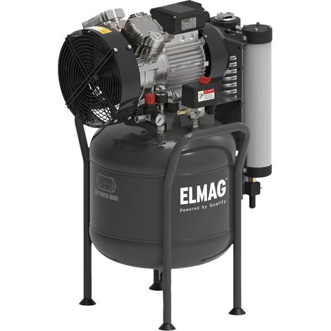 ELMAG Dentalkompressor 350/8/50W - stehend, EXTREME 2D 50L 2,00CV (inkl. Adsorptionstrockner) (1/2)