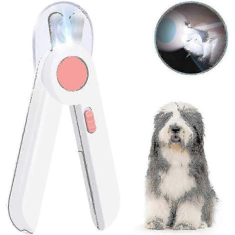 Coupe-ongles pour animaux, coupe-ongles pour chiens et chats, avec lumière LED (1/5)